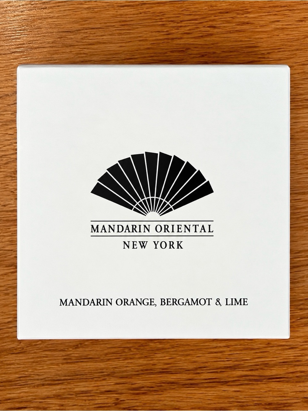 Mandarin Orange, Bergamot & Lime Candle - White